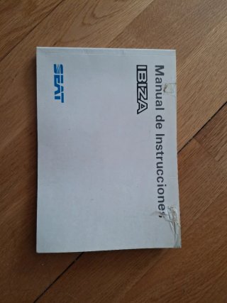 Manual de Instrucciones Seat Ibiza 1990