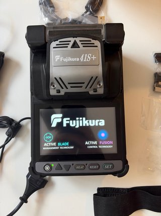 Fusionadora de fibra óptica Fujikura 41S+