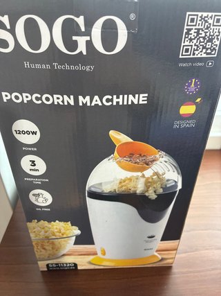 Palomitera (solo la usé 1 vez)