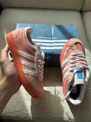 Zapatillas Adidas Gazelle Bad Bunny T37 Rosas
