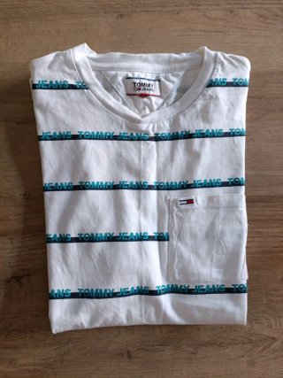 Camiseta Hombre| Tommy Jeans | Blanca | XL