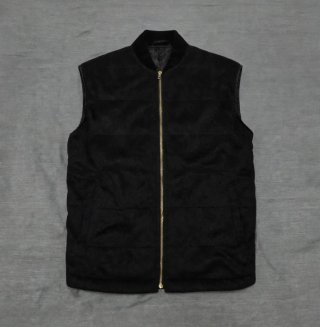 Chaleco Polar Negro Talla 52 L Hombre Cremallera.