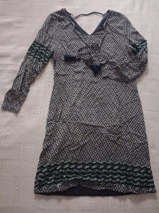 Vestido Estampado Geométrico N9 es licra