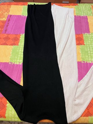 Vestido Sfera bicolor talla L