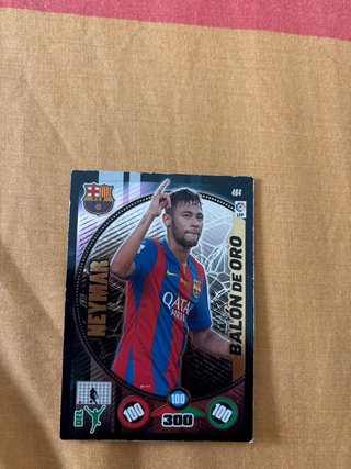 Carta Neymar Balón de Oro 2014-15
