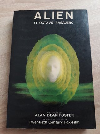 Libro "Alien, el octavo pasajero" 2ª Edición 1980