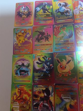 Set de 26 Cartas Pokémon Holográficas