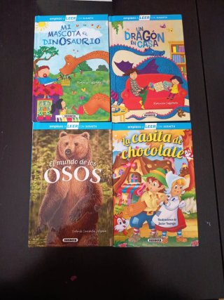 Libros para empezar a leer, letra ligada