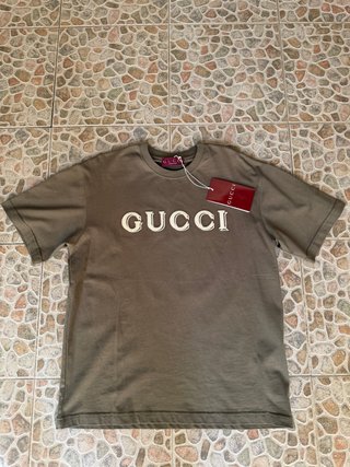 Camiseta Gucci Marrón