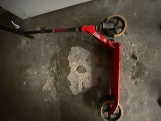 Patinete Scooter Rojo Plegable