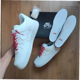 Nike Air Force 1 Low Supreme Blanco Talla 40