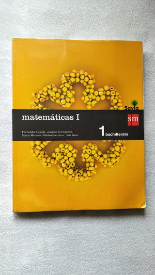 Matemáticas I. 1o Ballicherato