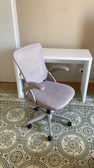 Silla de escritorio IKEA gris