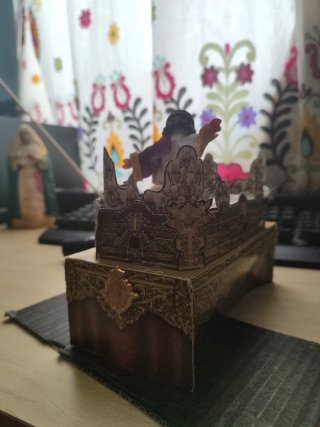 Paso de Semana Santa en Miniatura