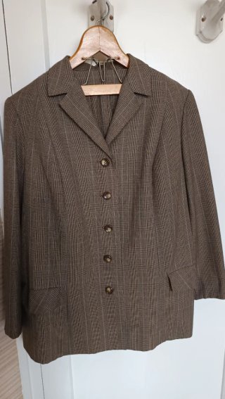 Traje de chaqueta vintage años 70