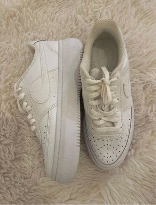 Zapatillas Nike Court Vision Alta Blancas T39