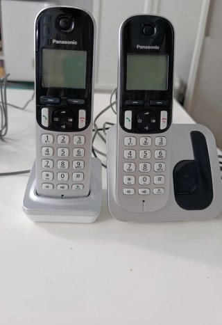Teléfono Fijo Inalámbrico Panasonic (Dúo)