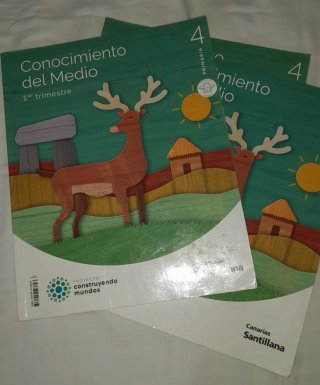 Conocimiento del Medio, 4 Primaria, Santillana