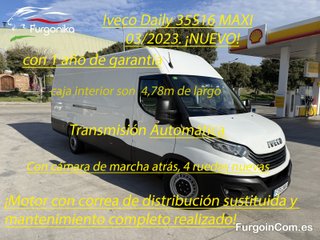 Iveco Daily 35S16 MAXI Transmisión Automática