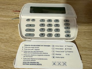 Teclado de Alarma DSC