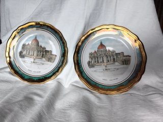 2 Platos Seltmann Weiden colección Marie Luise