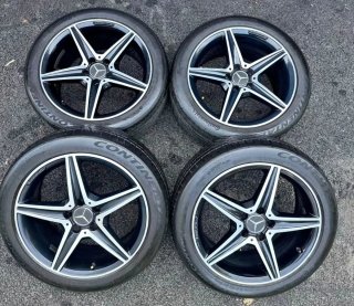 4 LLANTAS ORIGINALES MERCEDES-BENZ AMG DE 18"
