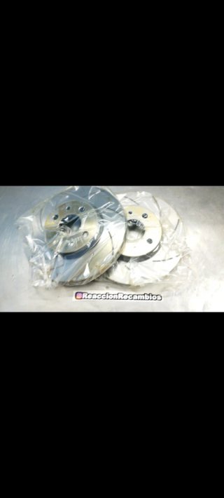Discos freno delanteros alfa 145,delta mk2