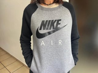 Sudadera Nike Air Gris y Negra