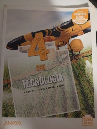 Tecnología editorial anaya, 4 ESO