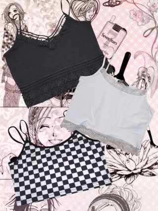 Conjunto de 3 tops