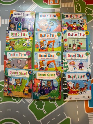 Lote libros osito tito