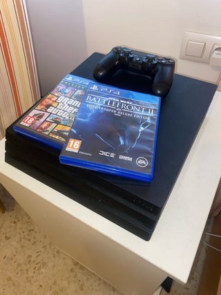 PlayStation 4 Pro 1TB Negra