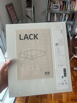 Estante de pared Lack Ikea blanco