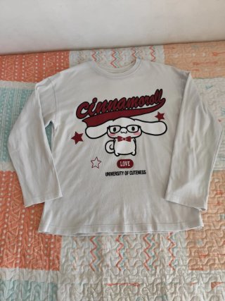Camiseta Manga Larga Cinnamoroll