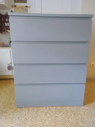Cómoda Malm Ikea Gris