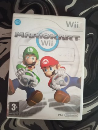 Mario Kart Wii + Volante Wii Wheel (Completo)