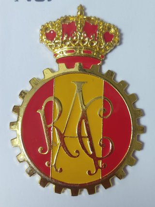 Emblema Metálico Real Automóvil Club