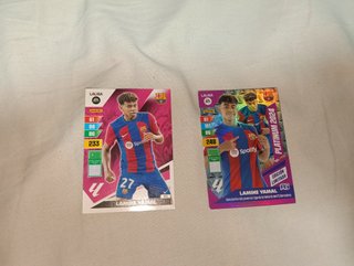 2 Cartas Panini Lamine Yamal LaLiga 2024