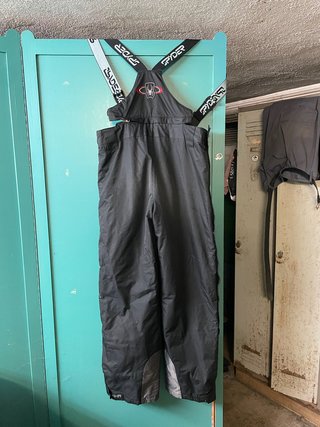 Traje de esquí Spyder negro