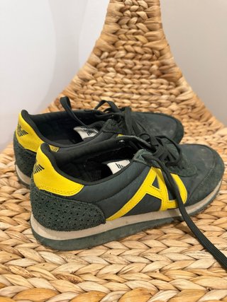 Zapatillas Armani Jeans Verde y Amarillo