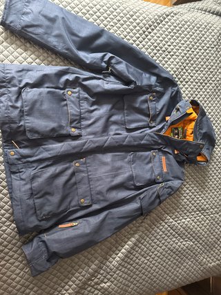 Chaqueta de nieve Tierra azul