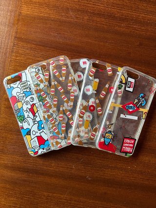 Lote 5 Fundas iPhone 8 Plus Mahou