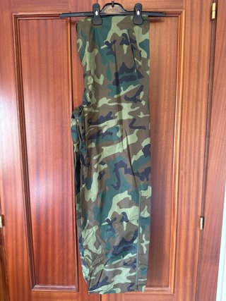 Pantalón de Agua Camuflaje Talla L