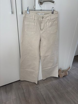 Pantalón Beige Mango
