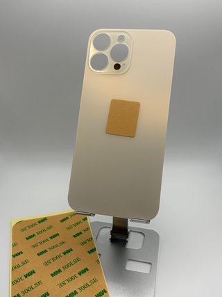 Cover posteriore iPhone 13 Pro Max dorata