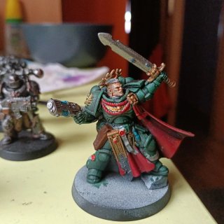 Capitano Angeli Oscuri. Warhammer 40000