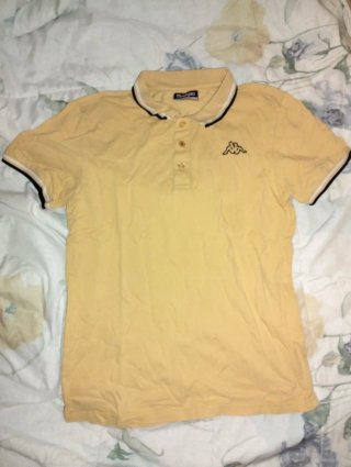 Polo Kappa Amarillo Talla S