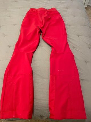 Pantalón de esquí Decathlon Wedze 500 rojo Talla S