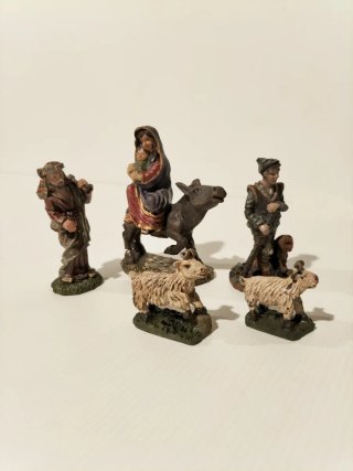 5 figuras Belén 7cm