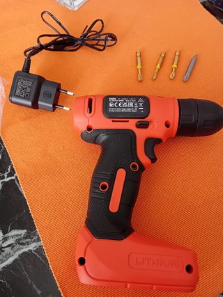 Taladro Atornillador Inalámbrico Black+Decker
